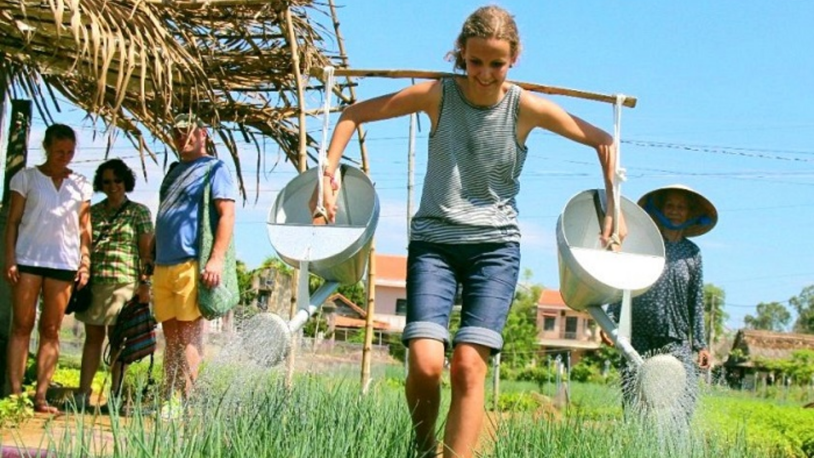 Experience bamboo rafting in Coconut Forest & learn to cook at Tra Que (2)